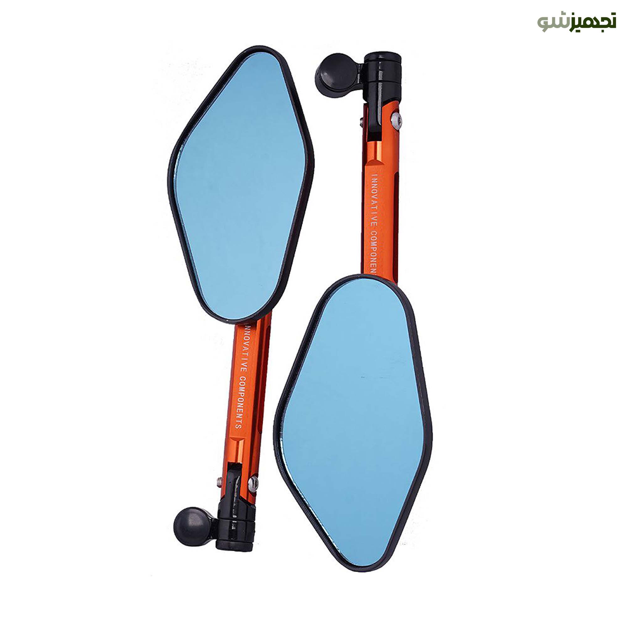 آینه اسپرت موتورسیکلت ریزوما مدل بزرگ