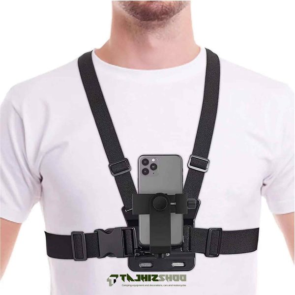 هولدر سینه ای موبایل و دوربین ورزشی body holder
