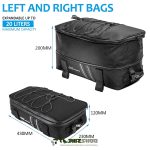 GS Adventure Side Case Top Bag Set