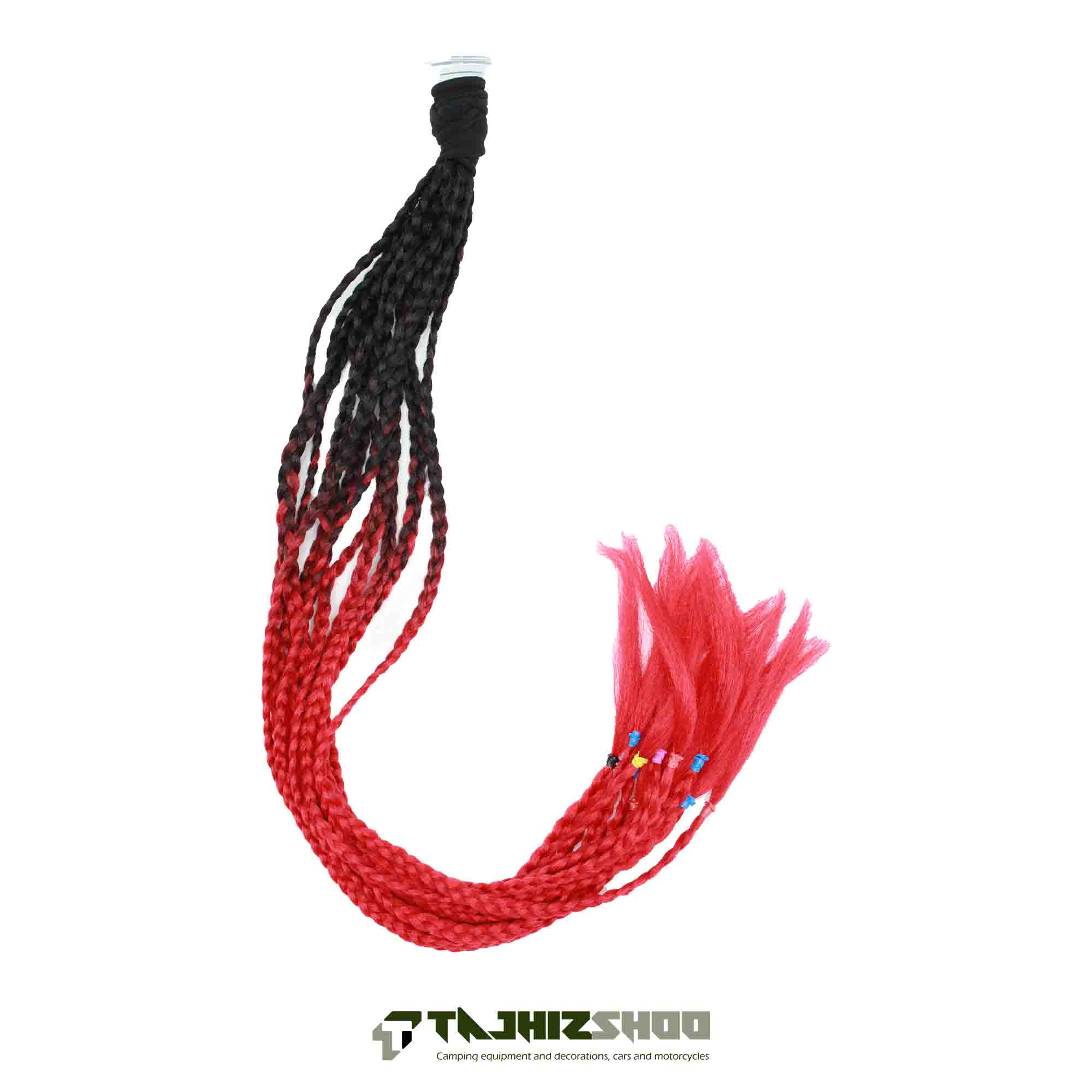 گیس (بافت) کلاه کاسکت 12 شاخه قرمز