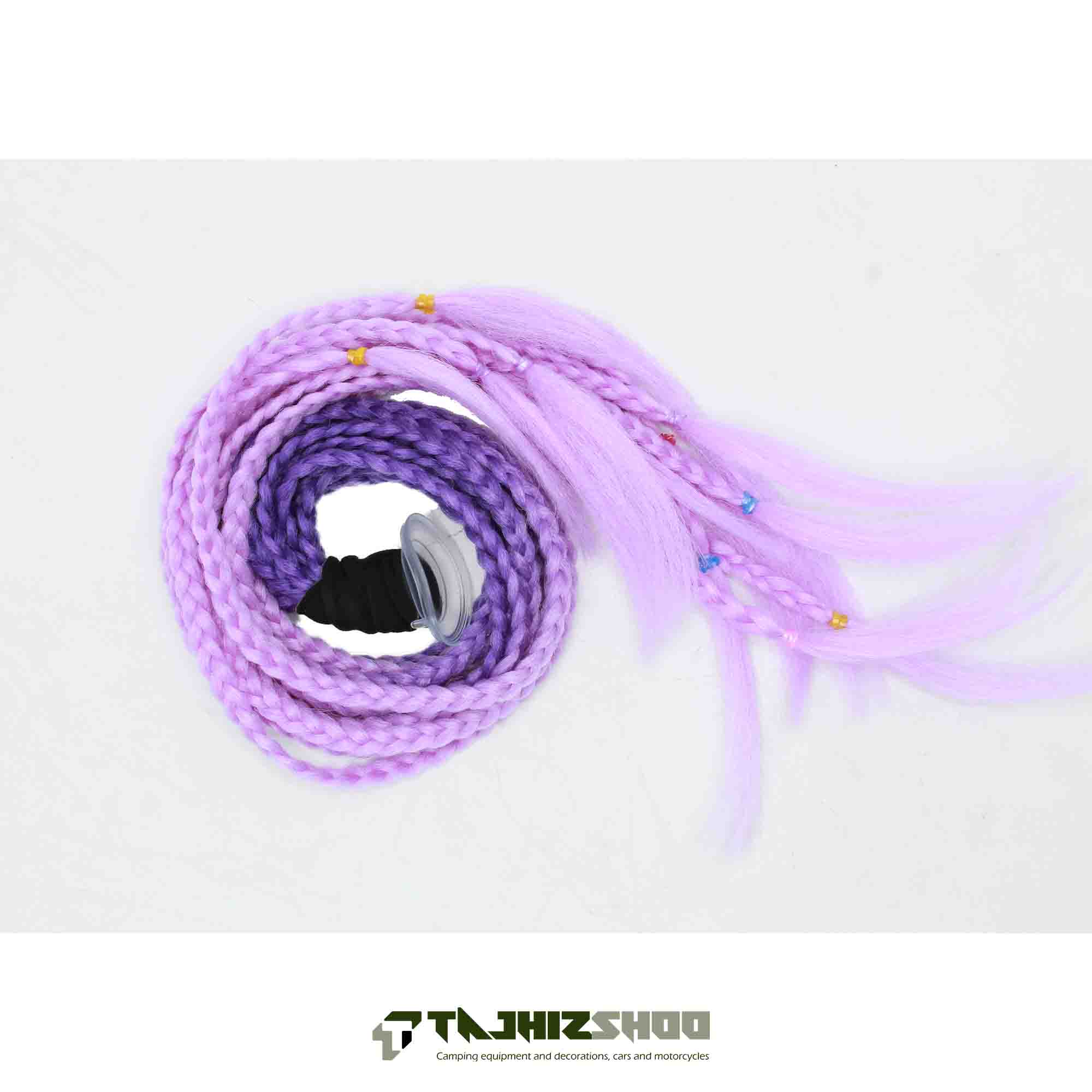 گیس (بافت) کلاه کاسکت 12 شاخه بنفش