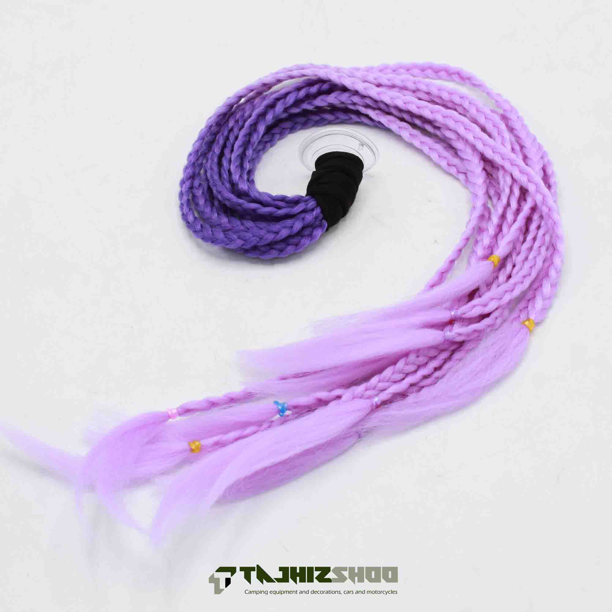 گیس (بافت) کلاه کاسکت 12 شاخه بنفش