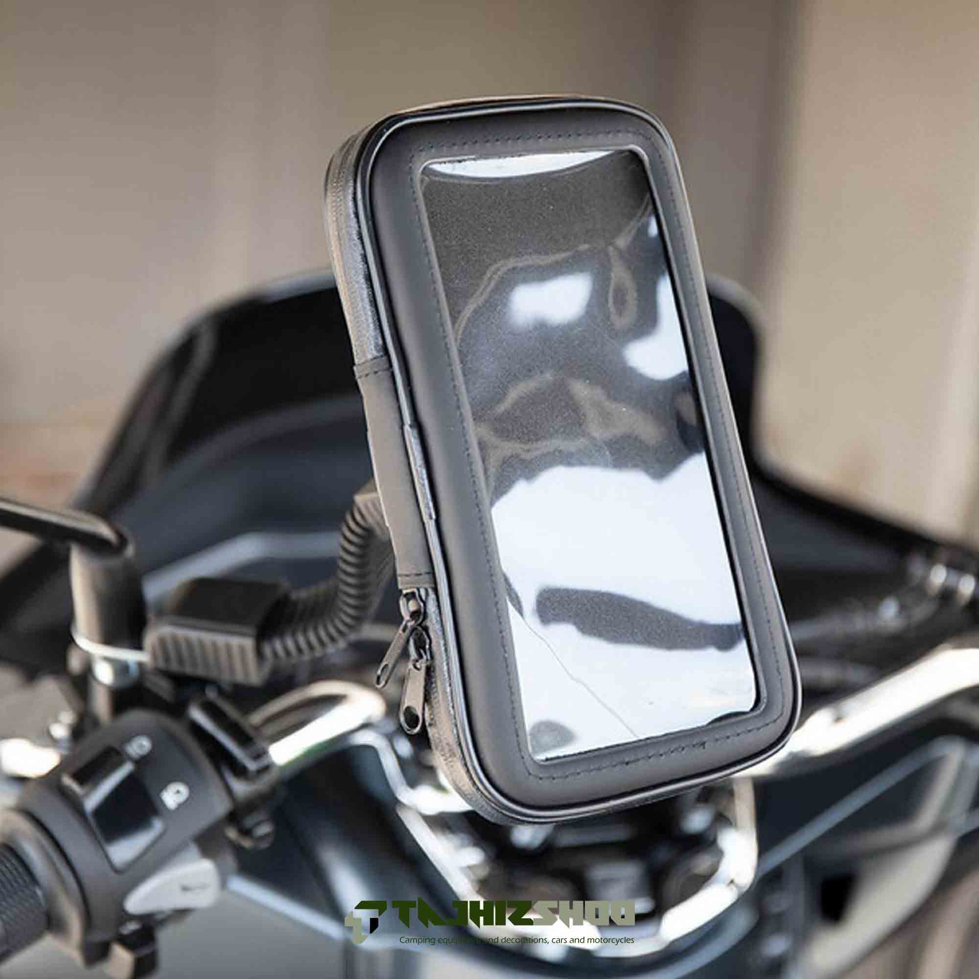 هولدر موبایل کیفی آیینه موتورسیکلت