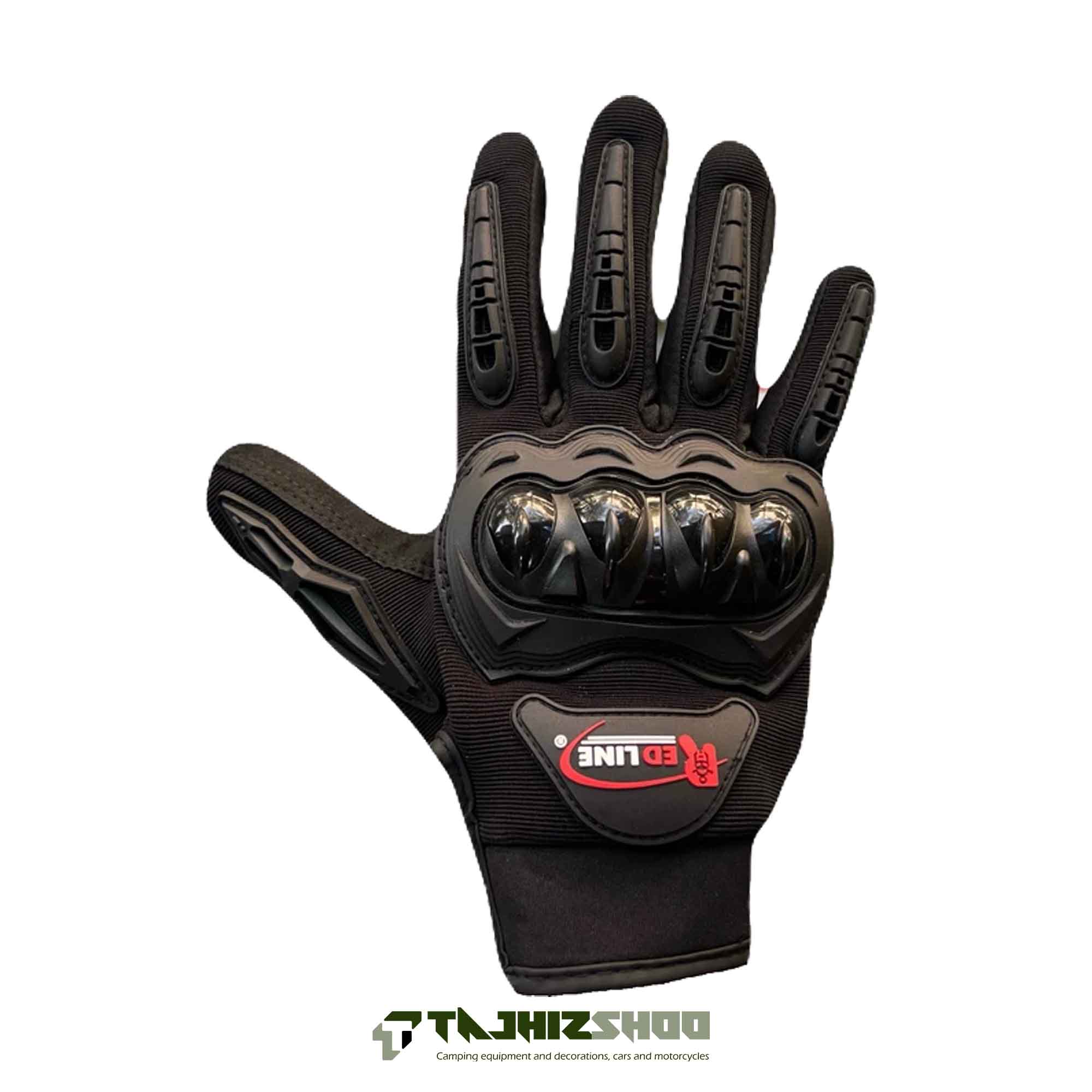 دستکش ضربه گیردار موتورسواری REDLINE