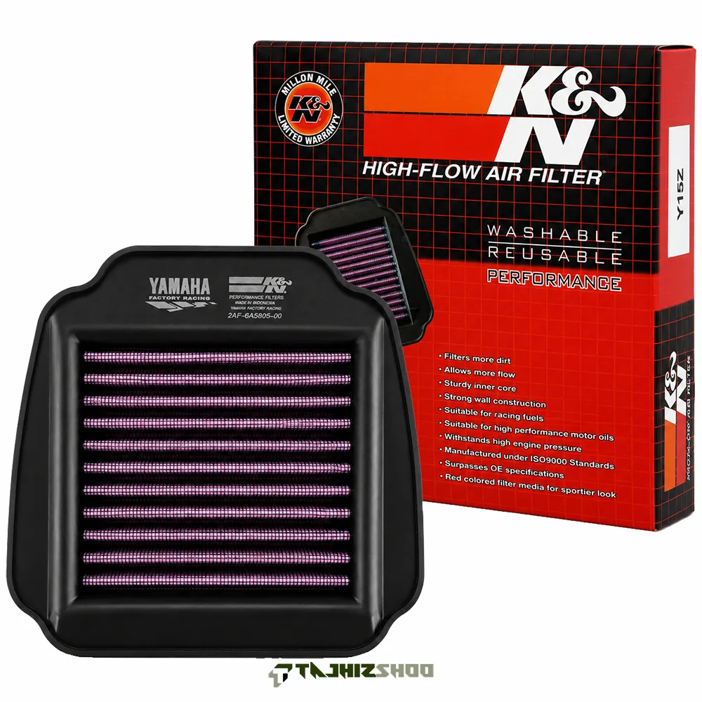 فیلتر هوای مادام العمر K&N آمریکا مناسب یاماها MX King