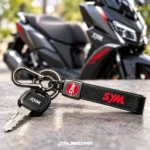جاکلیدی بند چرمی SYM