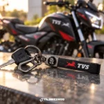 جاکلیدی بند چرمی TVS